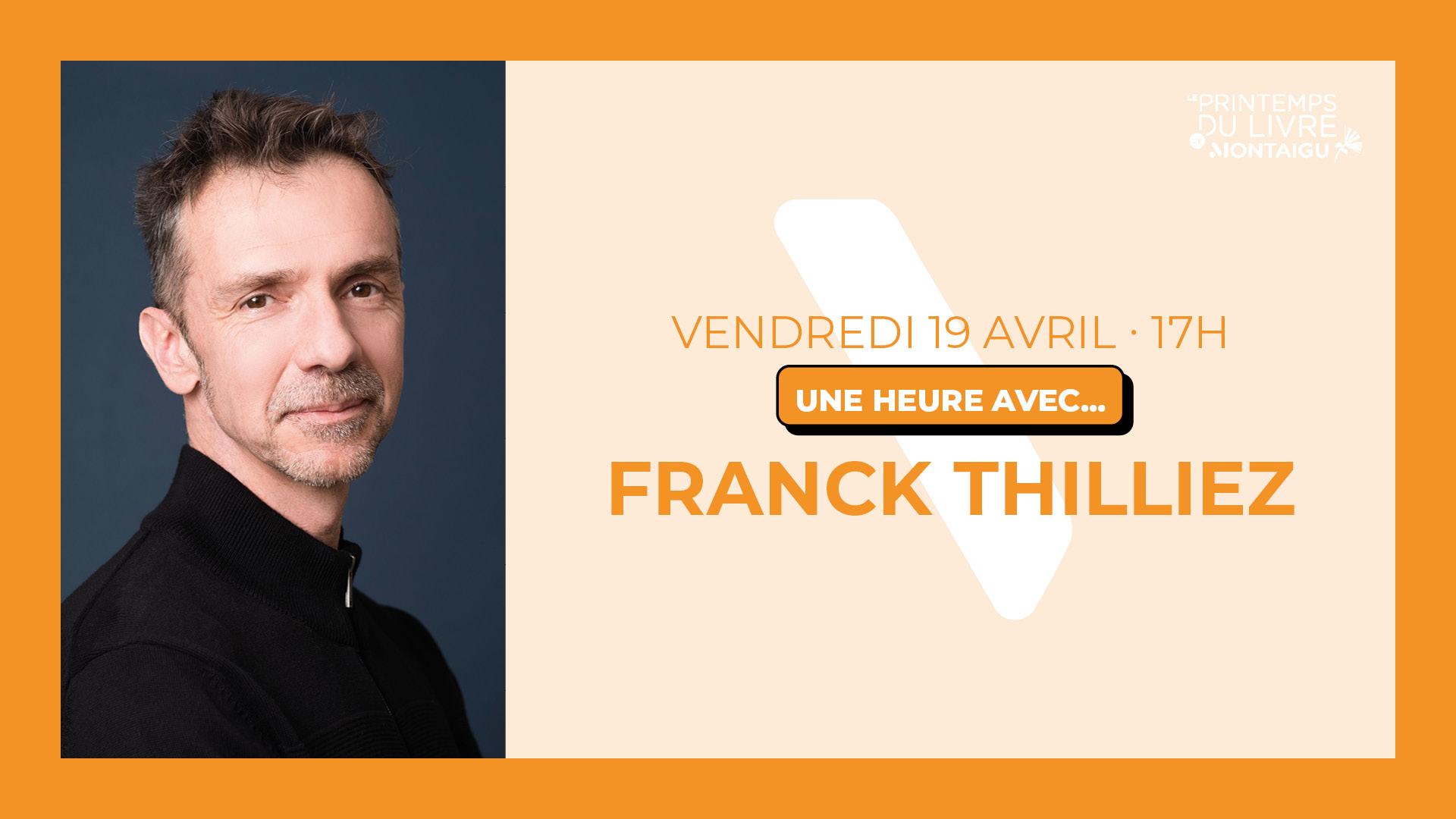 Une Heure Avec Franck Thilliez Printemps Du Livre De Montaigu