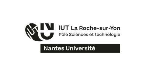 Logo : IUT de la Roche-sur-Yon Partenaire du Printemps du Livre