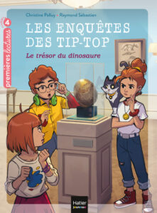 Image : couverture du livre le trésor du dinosaure de Christine palluy - Printemps du Livre